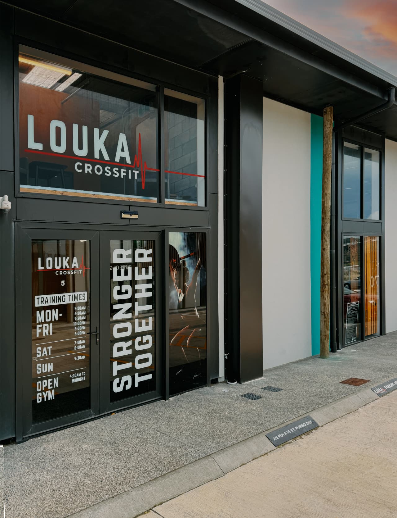 CrossFit Louka box frontage